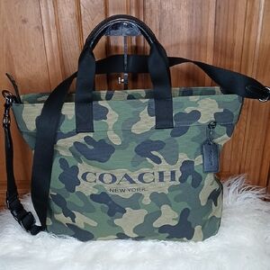 Coach Camouflage Messenger Bag UNISEX